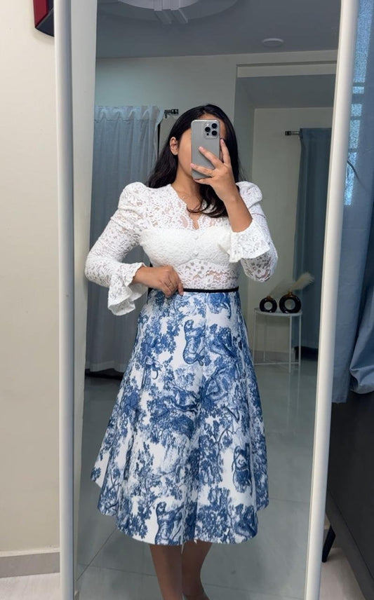Ottilie Printed Skirt image 0