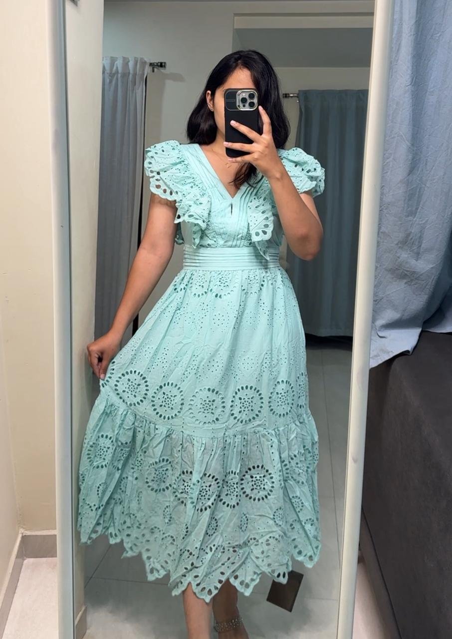 Fenna Hacoba Cutwork Dress image 2