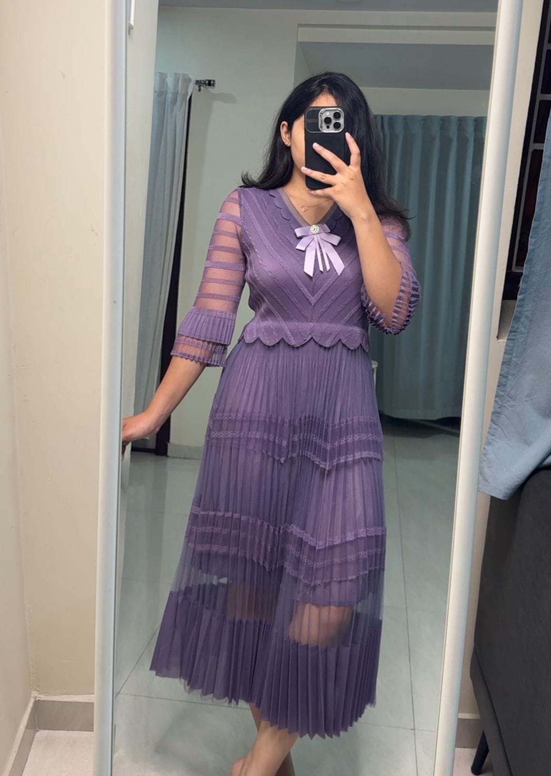 Marisol Micro Pleated Dress image 6