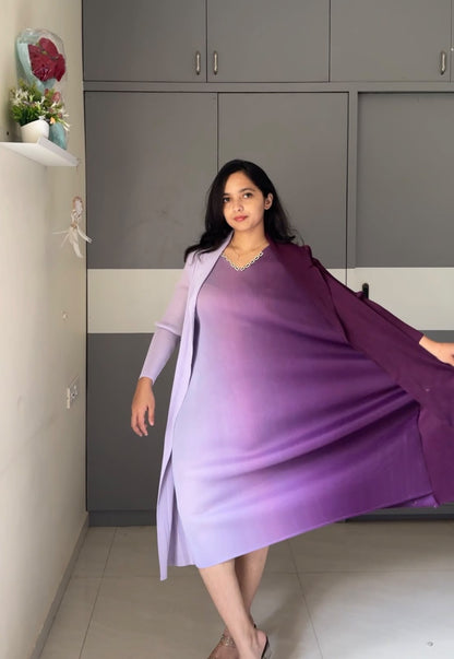 Simmi Exclusive Pleated Dress