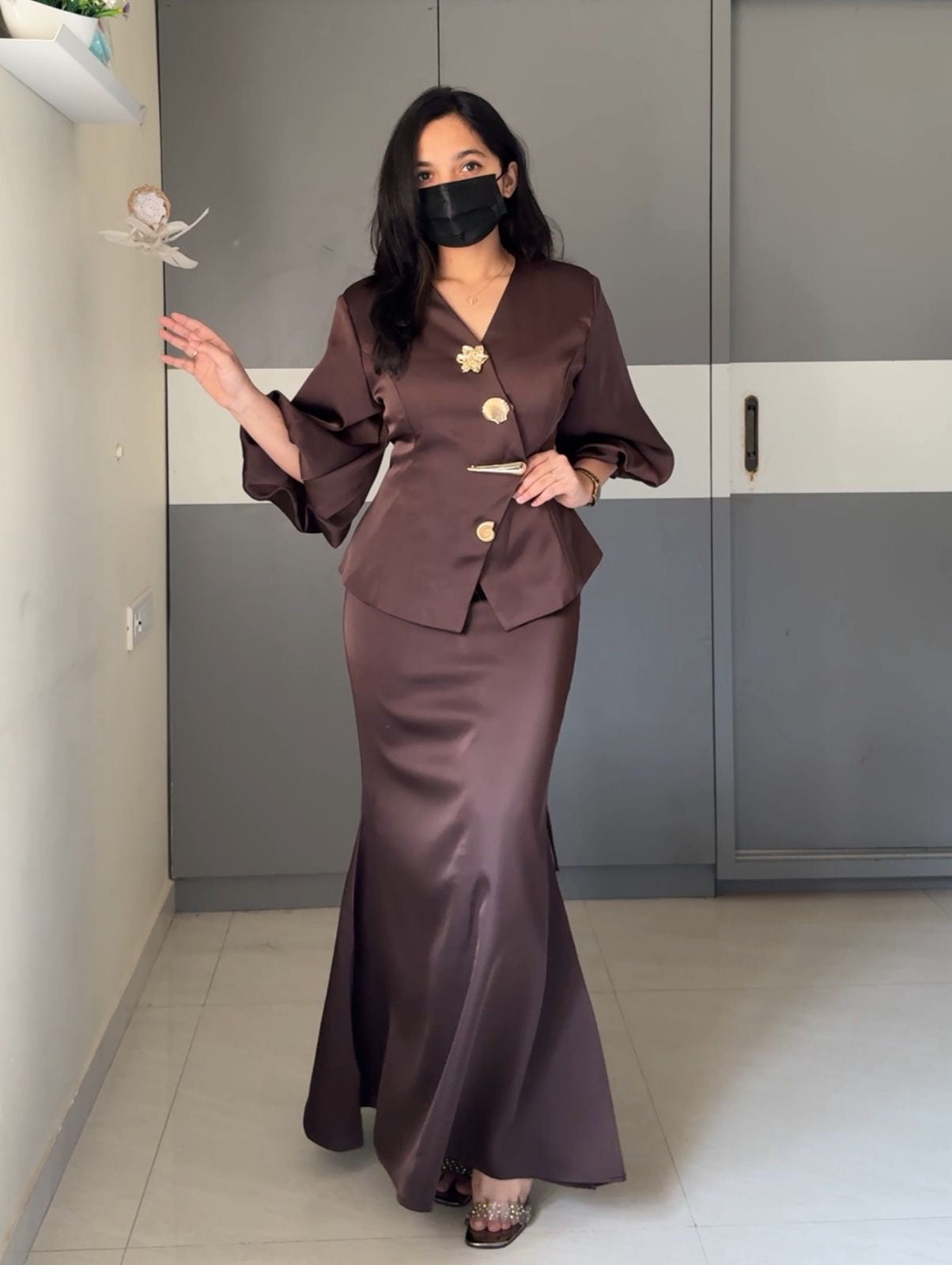 Diana Satin Co-Ords
