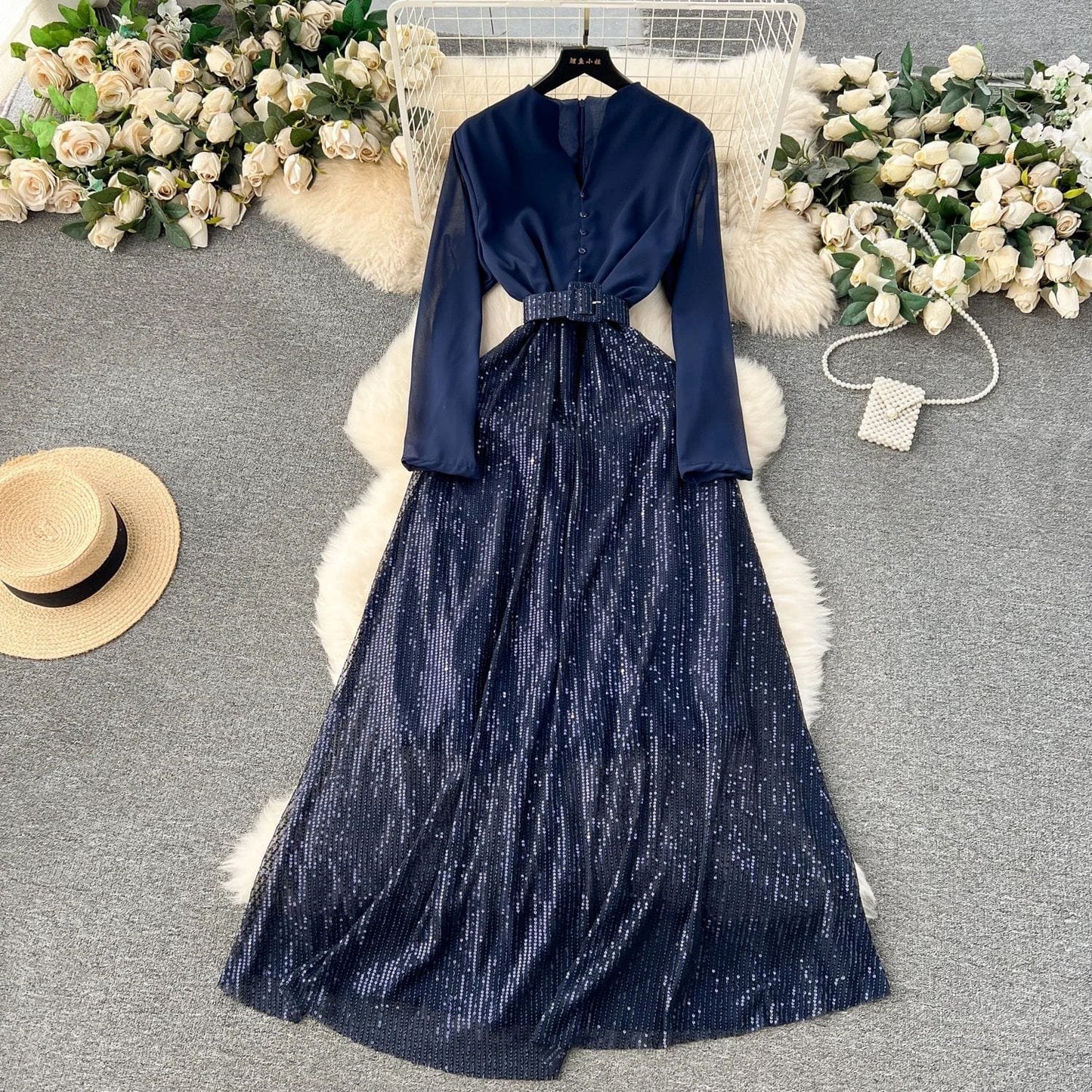 Bethany Sequin Dress image 3