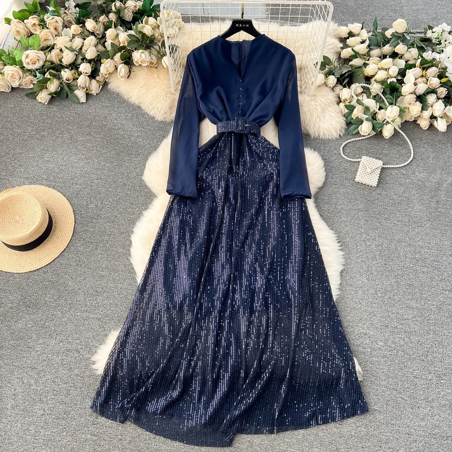 Bethany Sequin Dress image 3