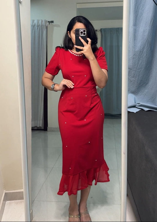 Kerl Embellished Midi Dress image 0