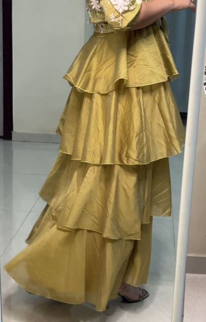 Afsa Floral Ruffle Co-Ords