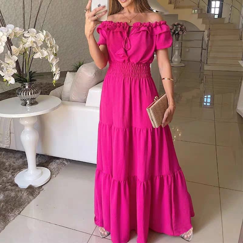 Lena Solid Dress image 2