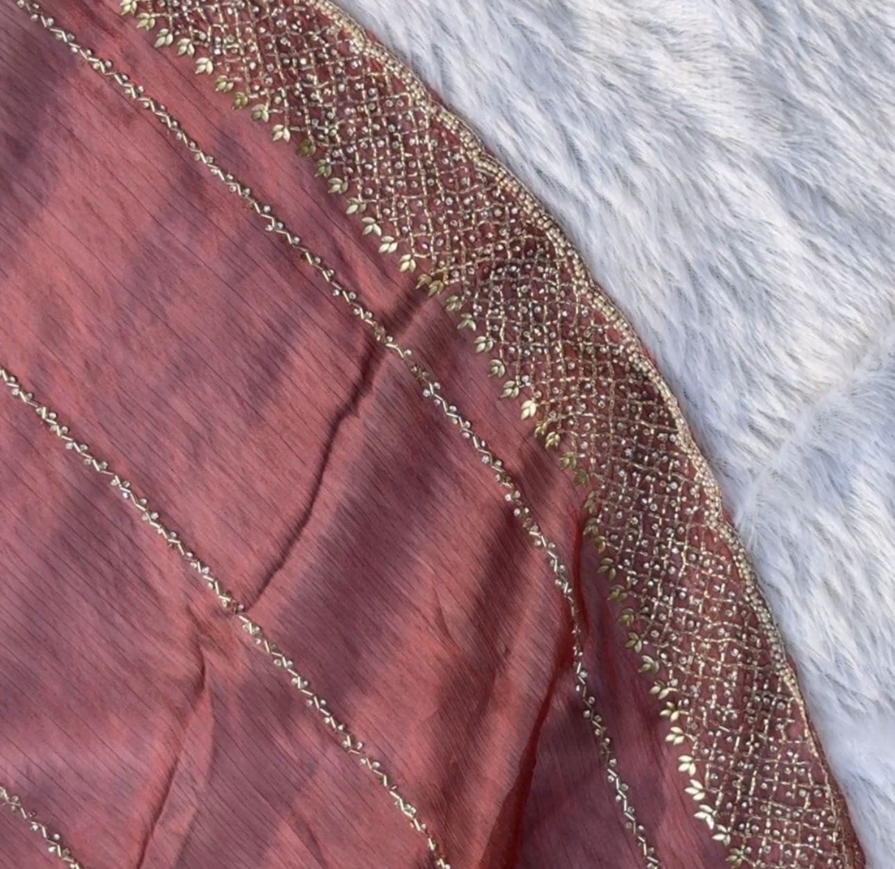 Premium Organza Silk Shimmer Sarees image 5