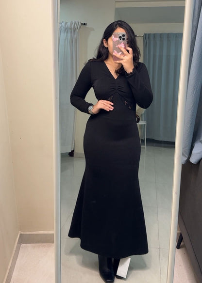 Boa Full Sleeves Dress