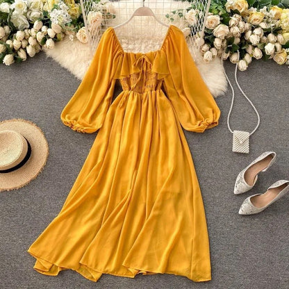 Zoe Bubble Sleeves Dress image 1