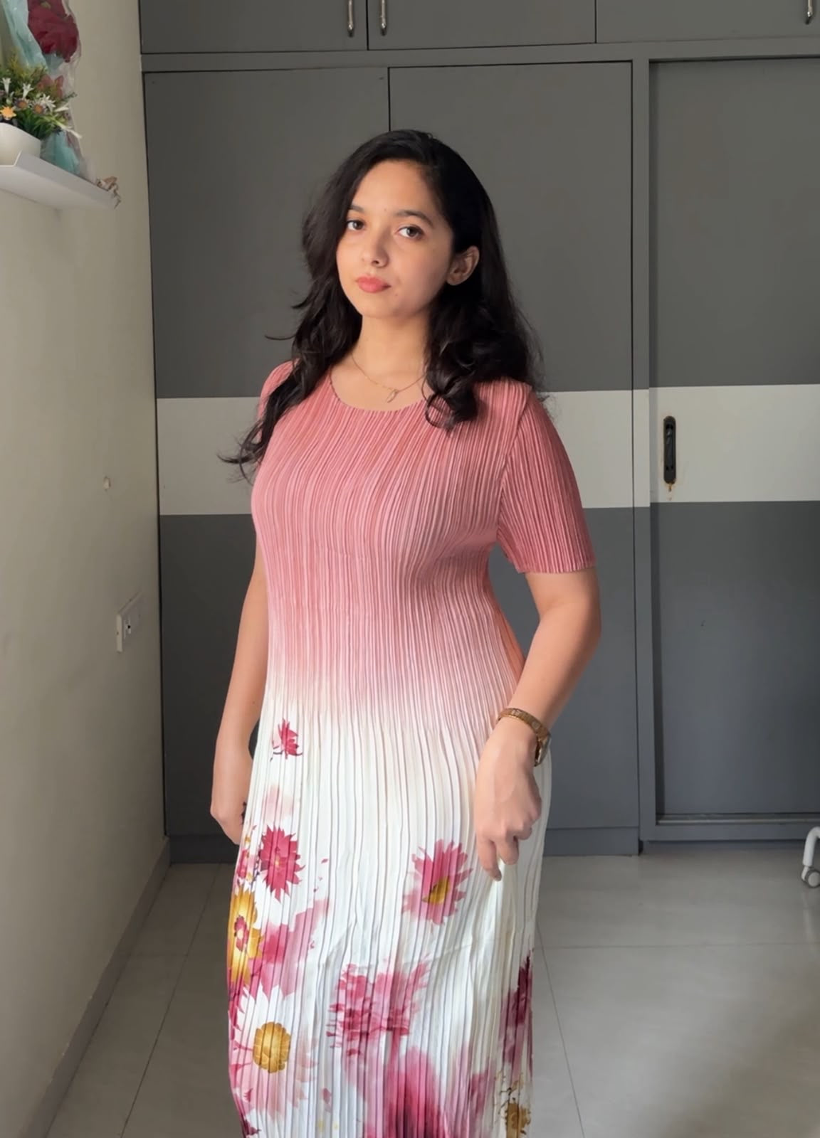 Tilly Pleated Midi Dress 2
