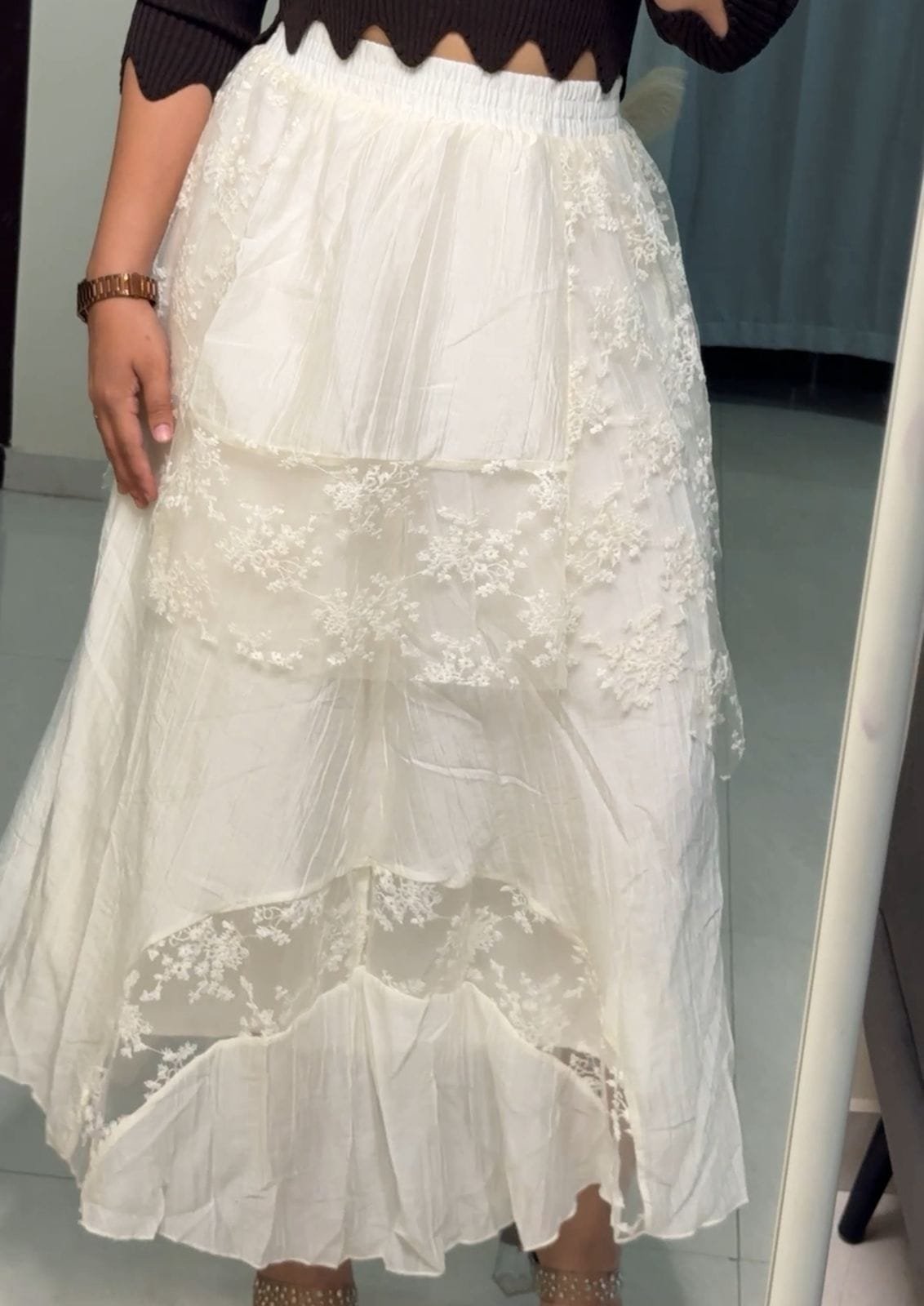 Alia Lace Skirt image 2