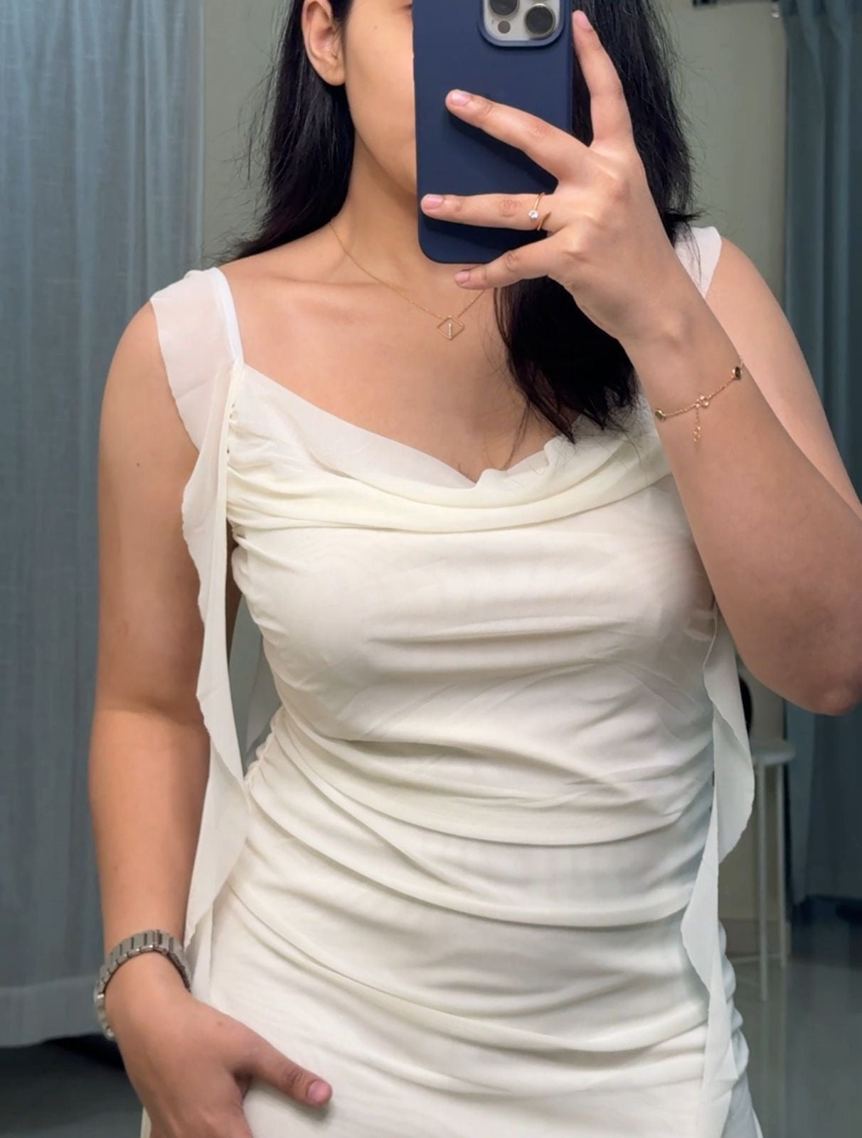 Naia Mesh Dress