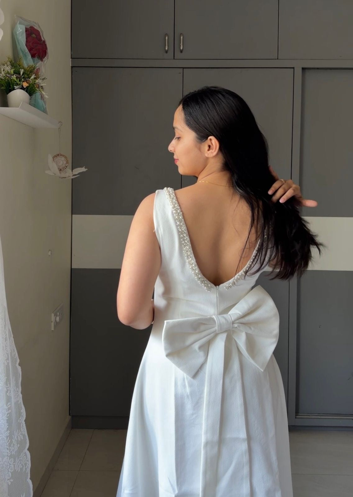 Blaine Bow Back Dress