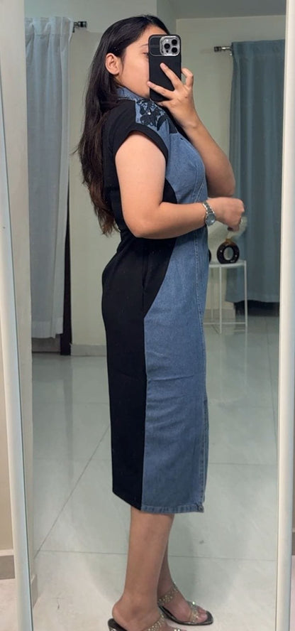 Hiba Denim Dress image 1