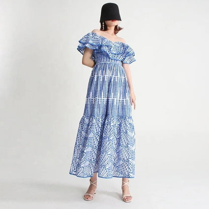 Adeline Cotton Cutwork Dress image 3