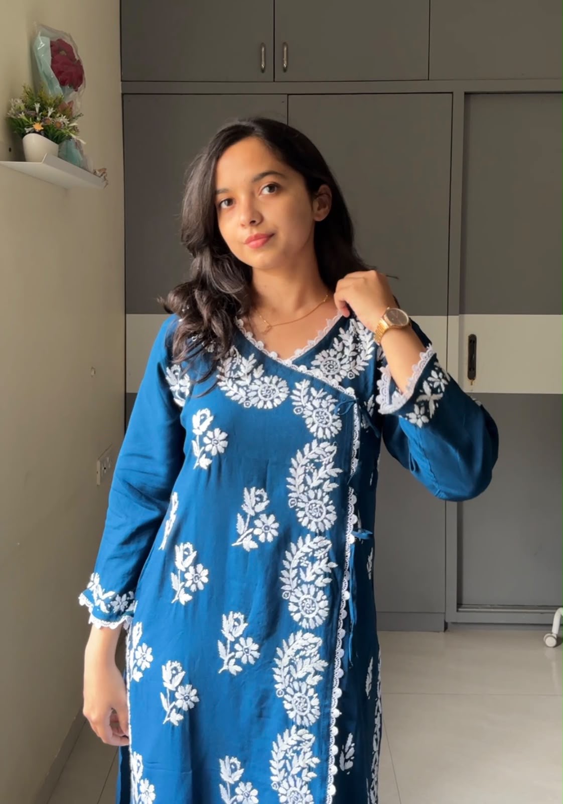 Priya Chikankari Kurti