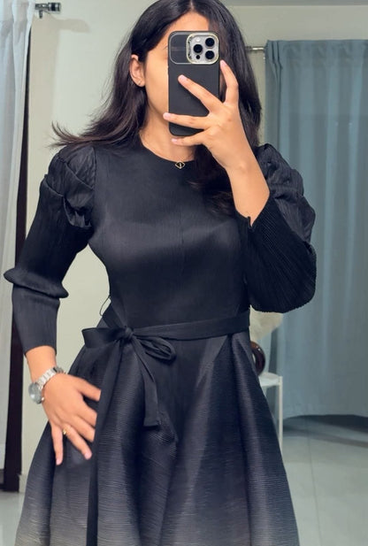 Jada Pleated Gradient Dress image 1