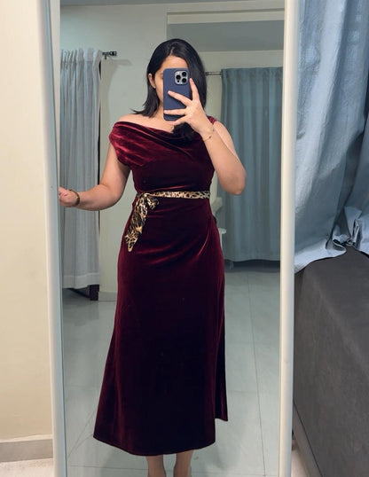 Riti Asymmetrical Maxi Dress