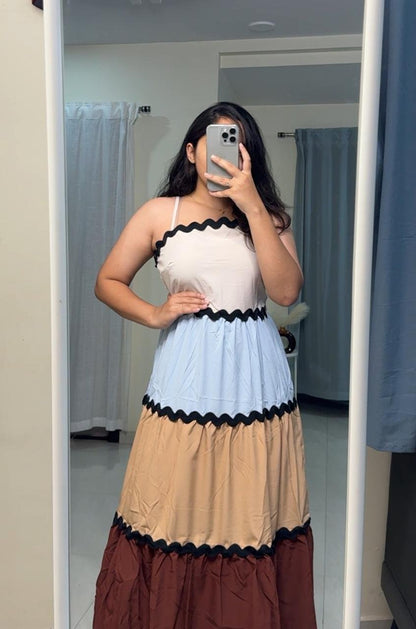Antheaa Layered lace dress image 1