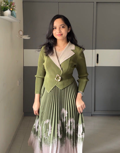 Mesa Exclusive Pleated Dress