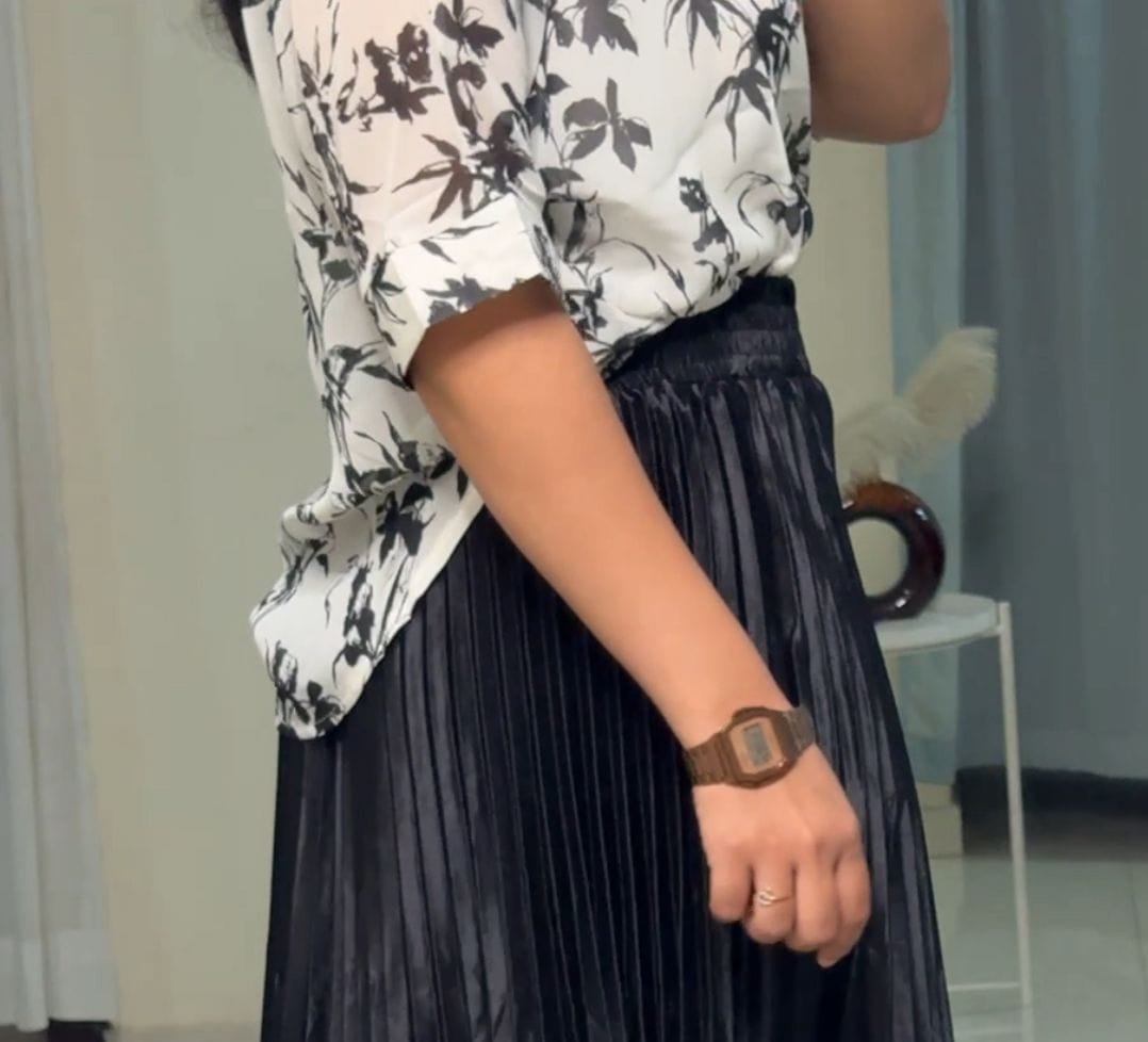 Via Chiffon Shirt Set image 2