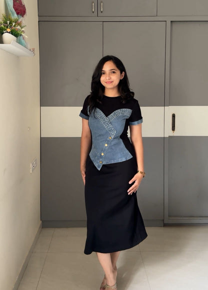 Lane Denim Dress