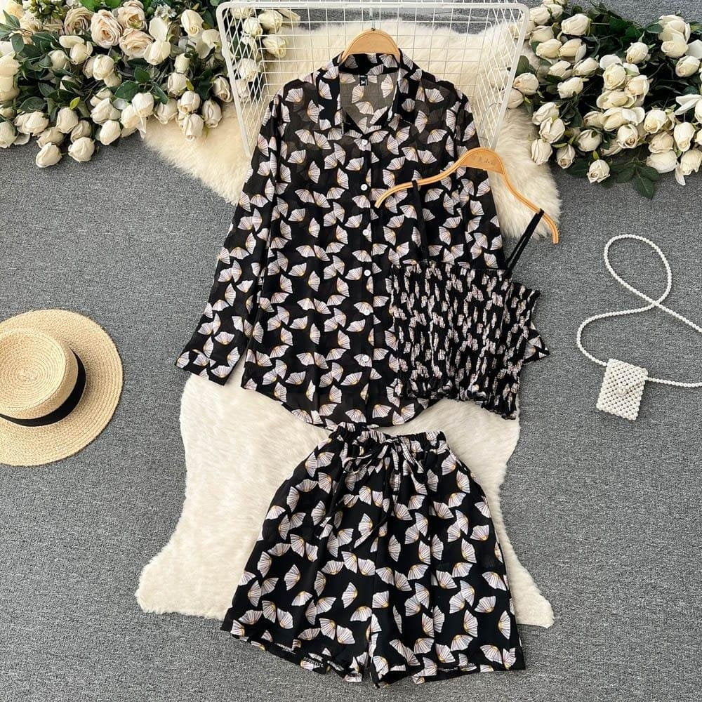 Scottie 3 Piece Co-Ords - Black image
