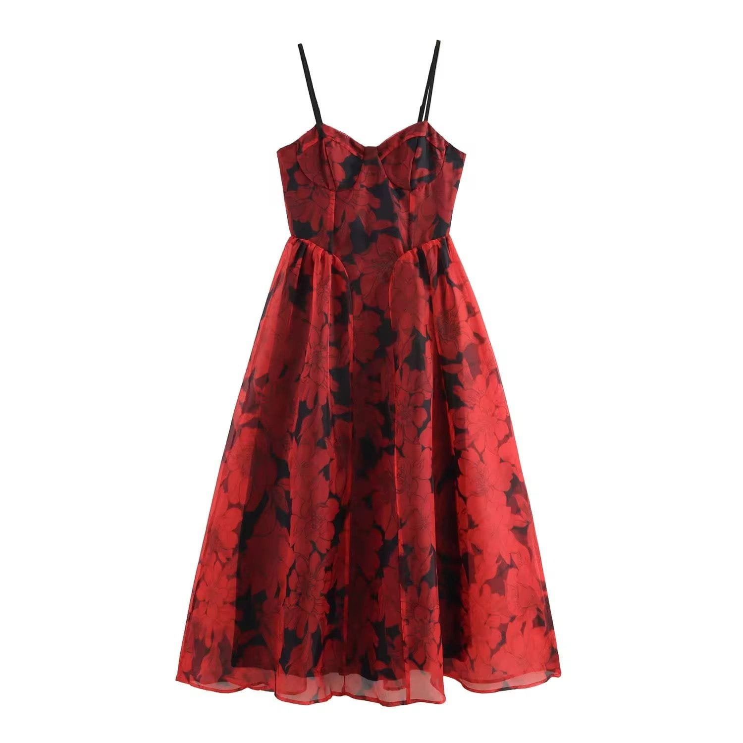 Macy Organza Floral Dress image 2
