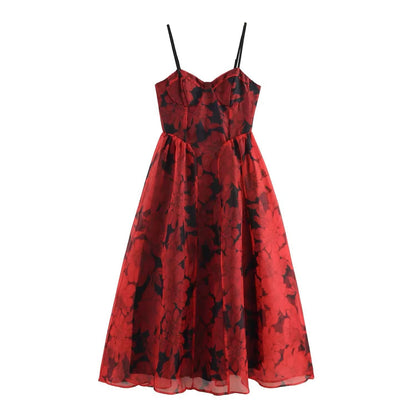 Macy Organza Floral Dress image 2