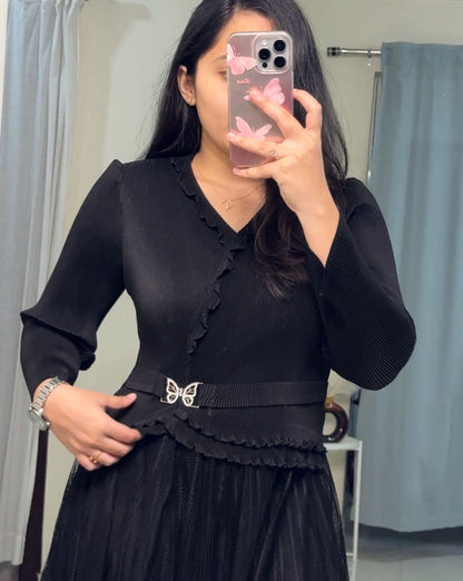 Arnie Exclusive Pleated Dress