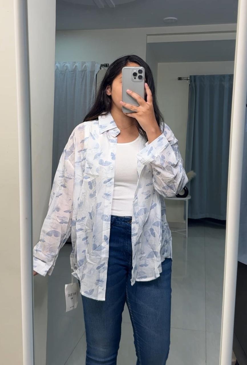 Alyda Two Piece Set - Light Blue image