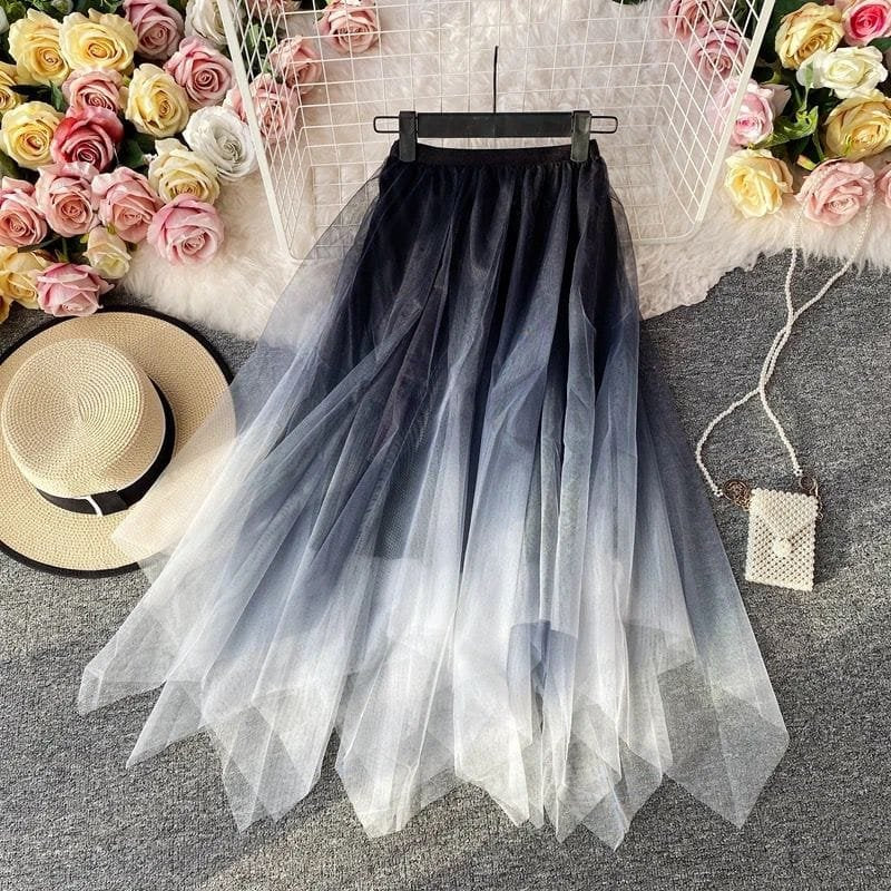 Elias Asymmetrical Skirt - Black image
