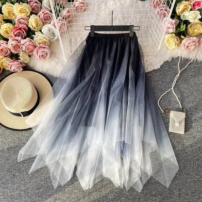 Elias Asymmetrical Skirt - Black image