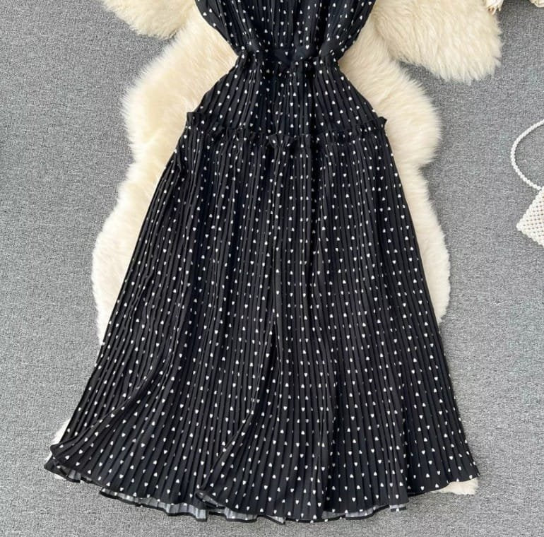Polly Heart Pleated Dress image 1