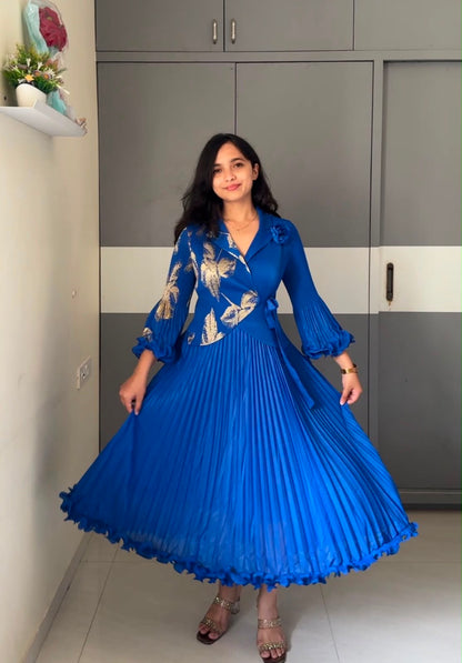 Holly Exclusive Pleated Dress