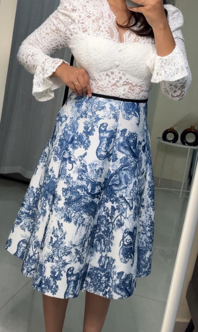 Ottilie Printed Skirt image 3