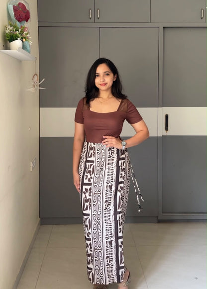 Reeka Floral Wrap Skirts