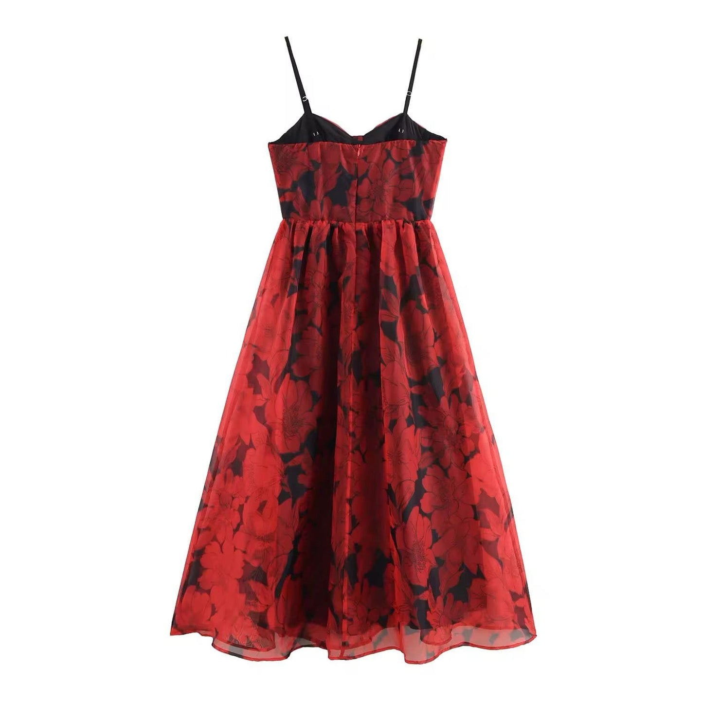 Macy Organza Floral Dress image 3