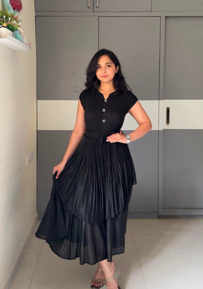 Guna Exclusive Pleated Dress