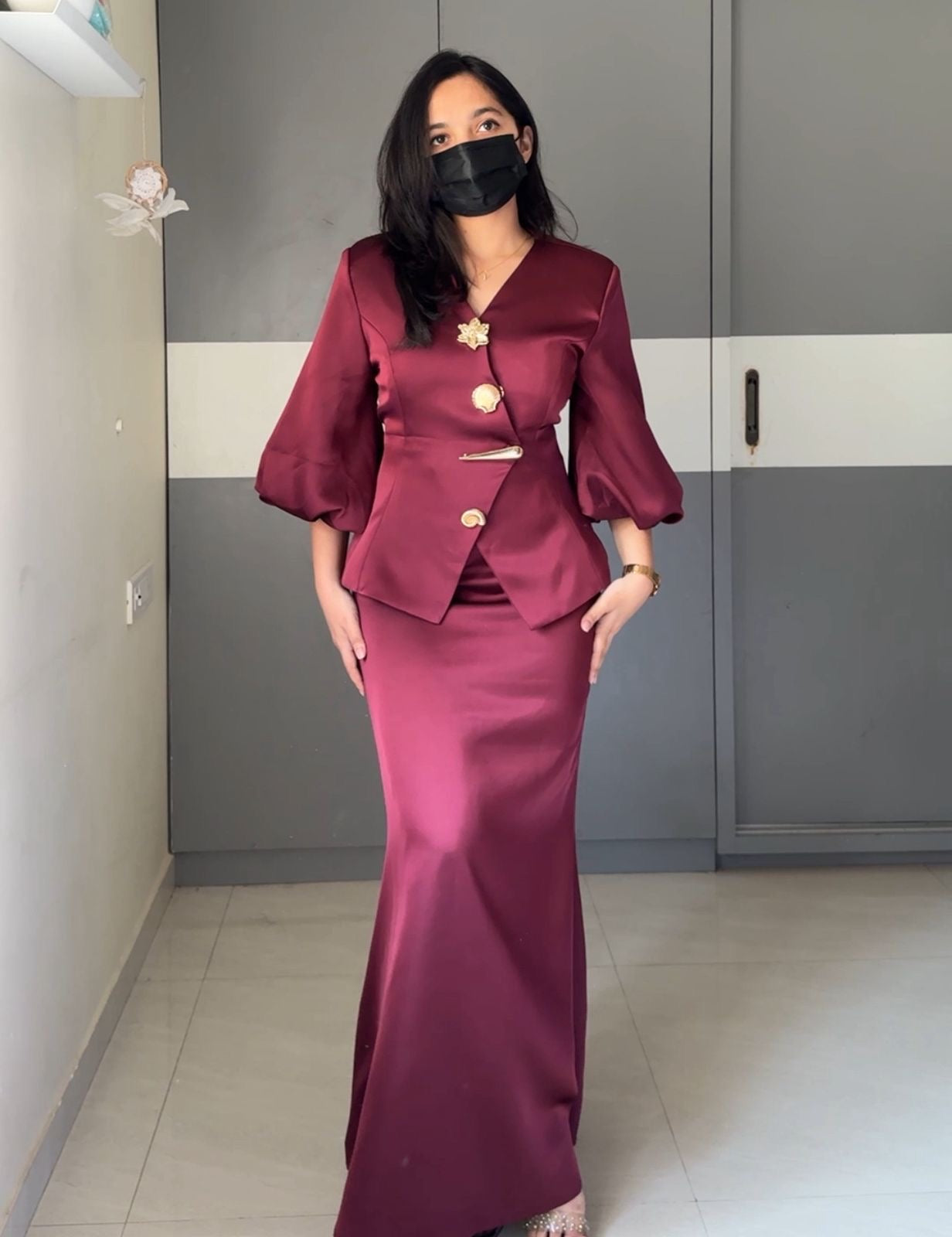 Diana Satin Co-Ords