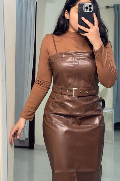 Ares Leather Co-Ords image 4
