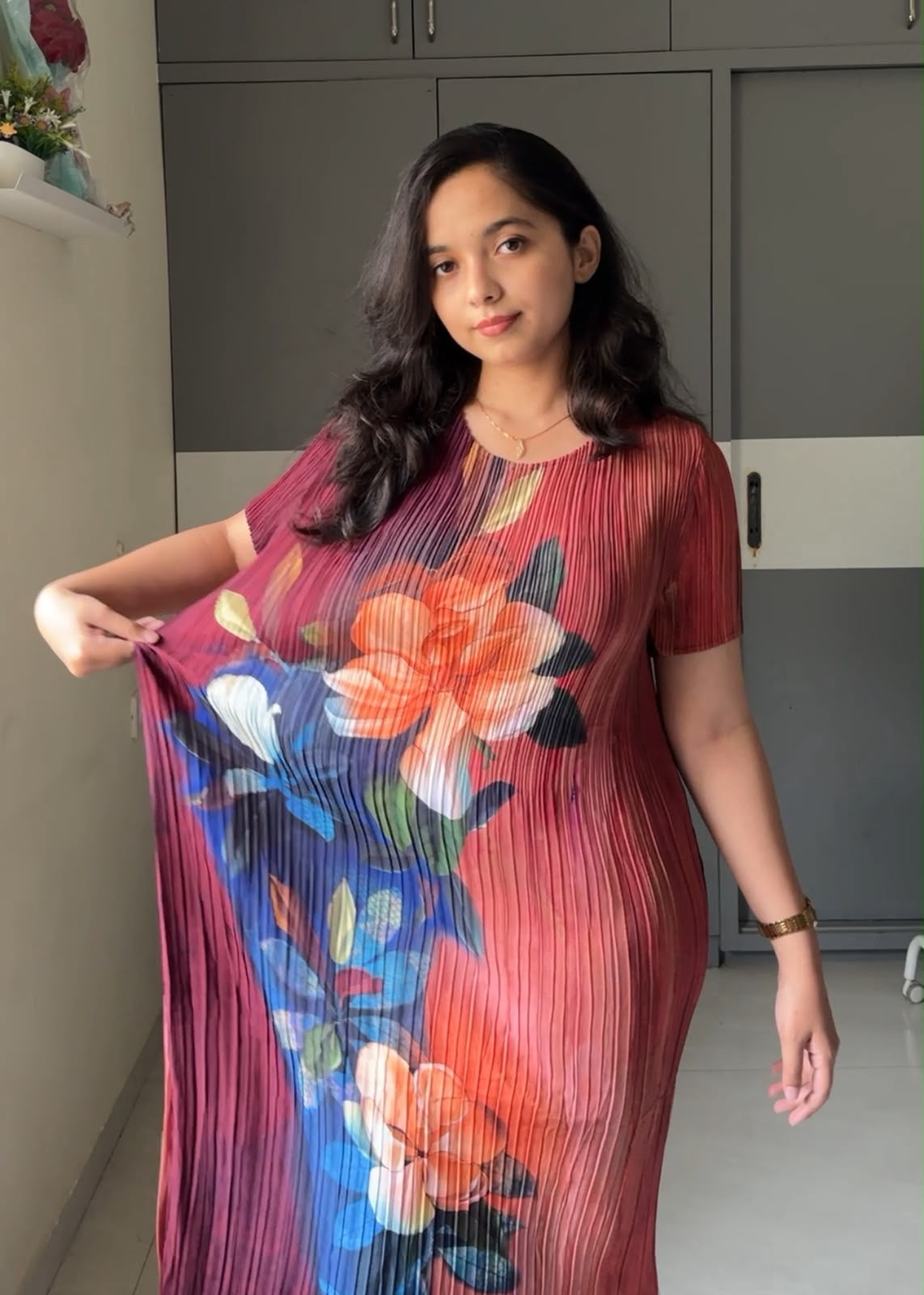 Tilly Pleated Midi Dress 2