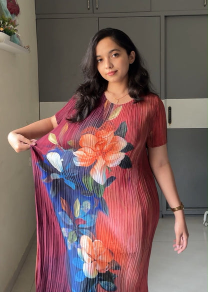 Tilly Pleated Midi Dress 2