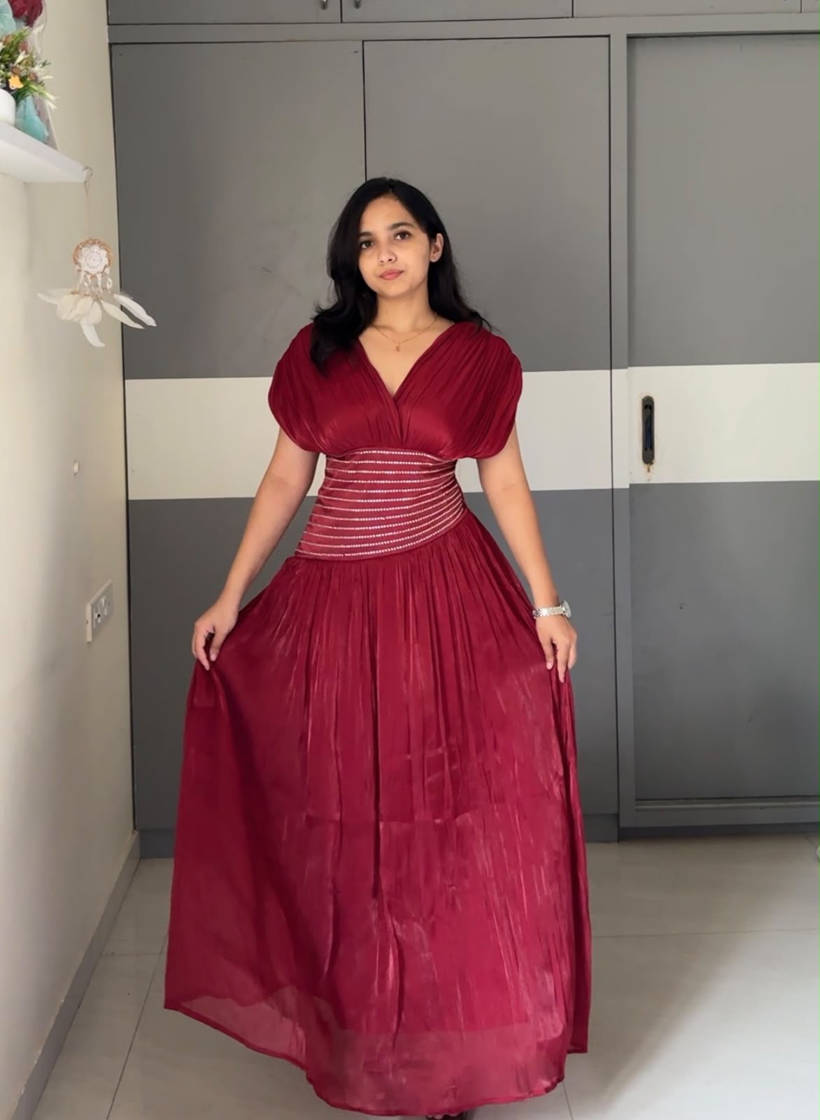 Veni Embellished Maxi Dress