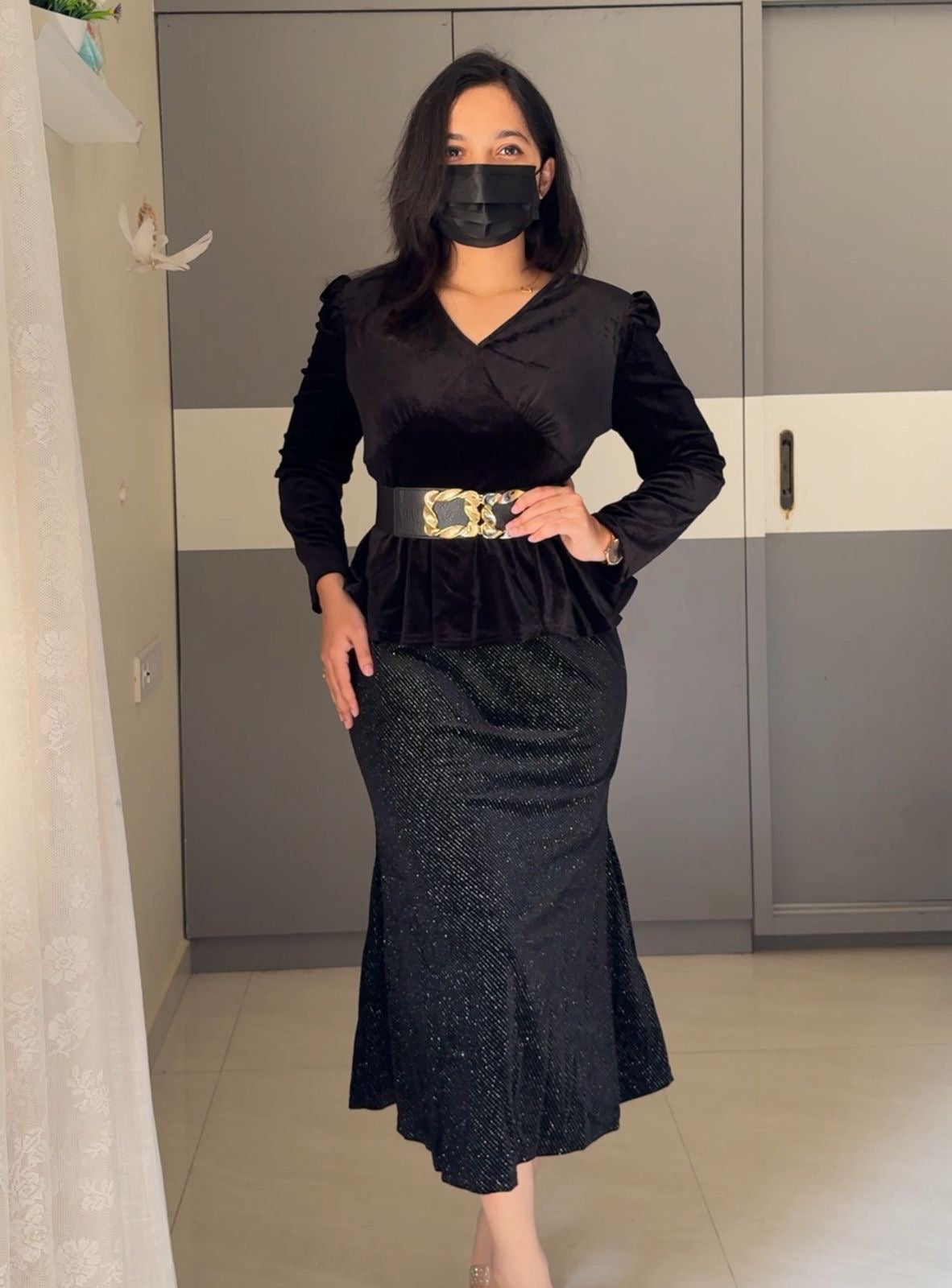 Lita Velvet Dress