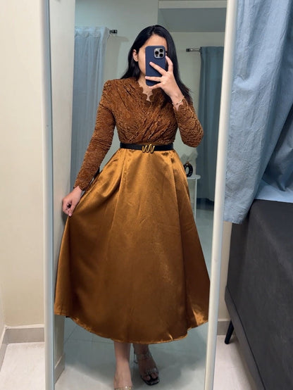 Lacey Elegant Mesh Dress