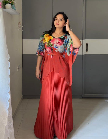 Navi Exclusive Pleated Co-Ords