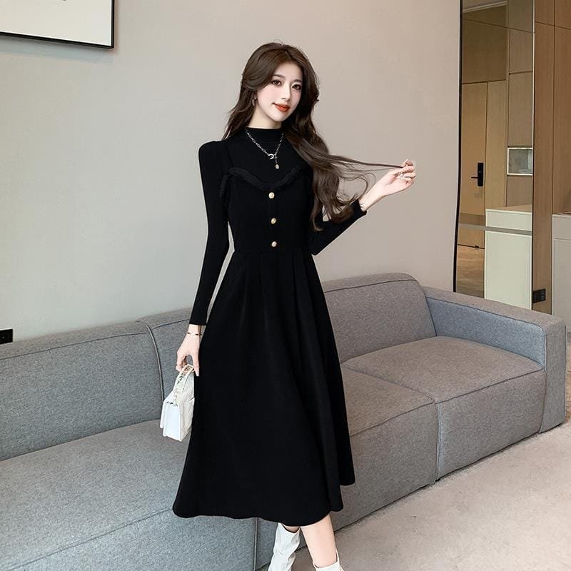 Fiza Winter Co-Ords - Black image