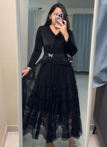 Arnie Exclusive Pleated Dress