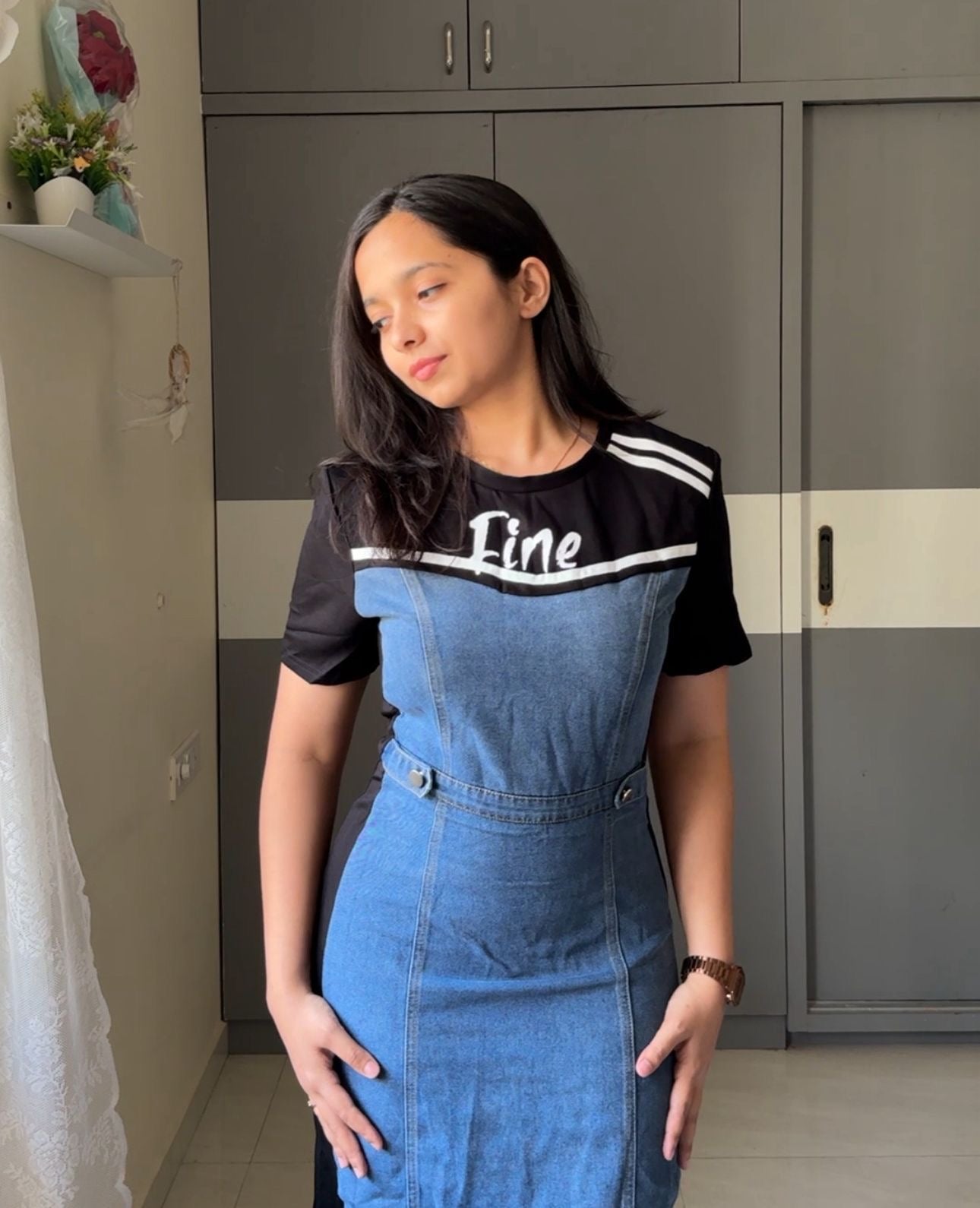 Liva Denim Dress